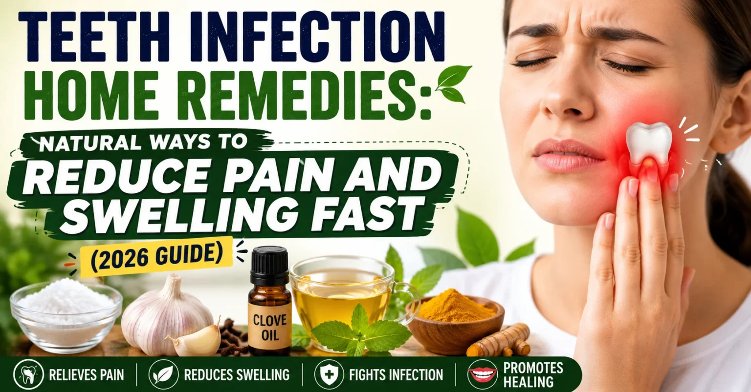 teeth infection home remedies
