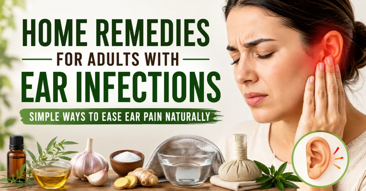 home remedies for adults with ear infections