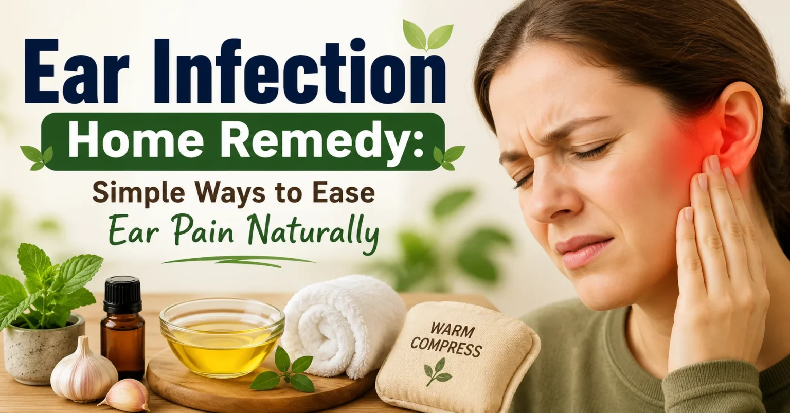 ear infection home remedy