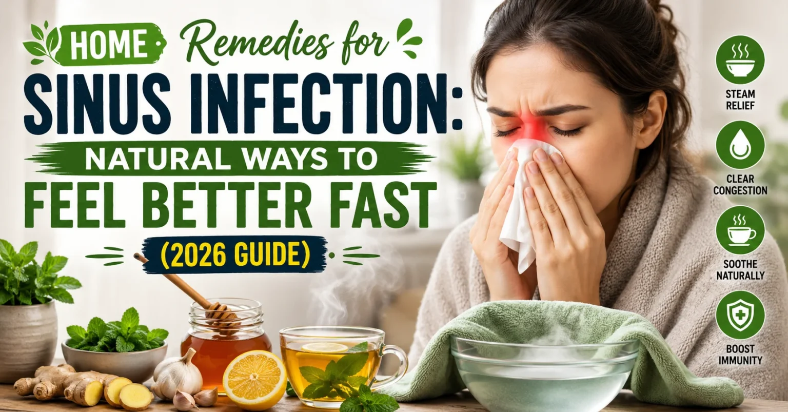 home remedies for sinus infection