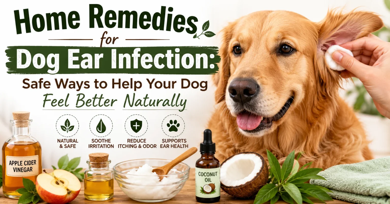 Home Remedies for Dog Ear Infection: Safe Ways to Help Your Dog Feel Better Naturally home remedies for dog ear infection
