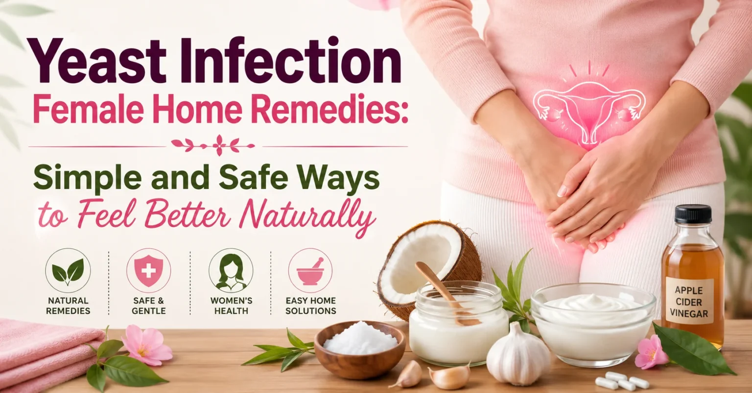 yeast infection female home remedies