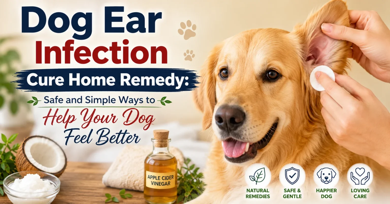 dog ear infection cure home remedy