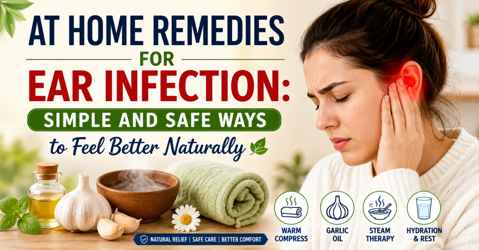at home remedies for ear infection