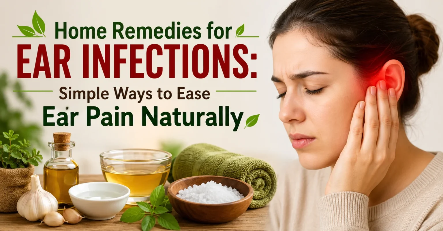 home remedies for ear infections