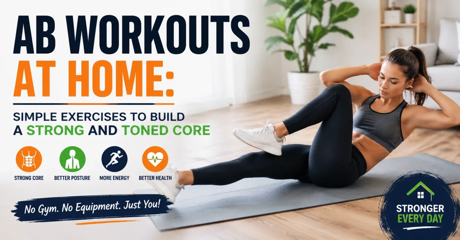 Ab Workouts at Home: Simple Exercises to Build a Strong and Toned Core ab workouts at home