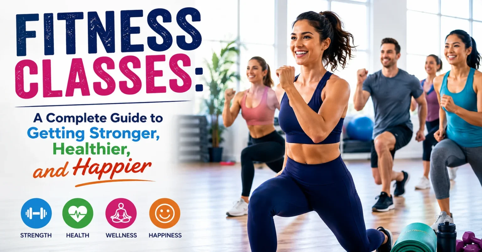 Fitness Classes: A Complete Guide to Getting Stronger, Healthier, and Happier fitness classes