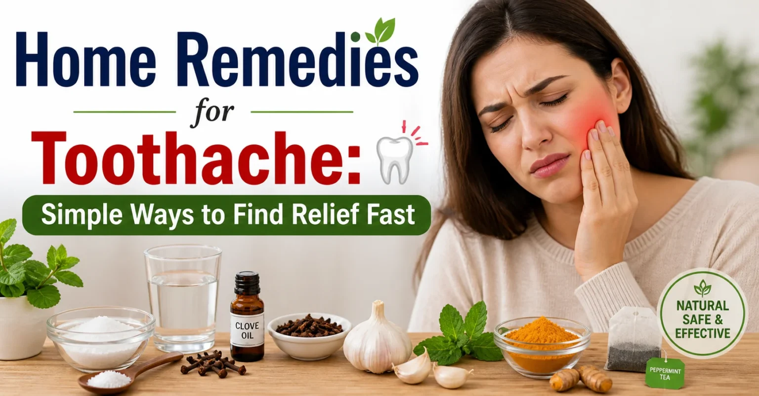 home remedies for toothache