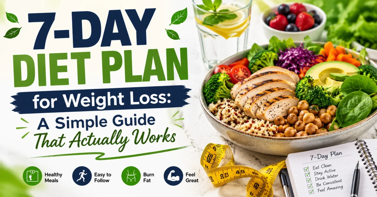7-day diet plan for weight loss