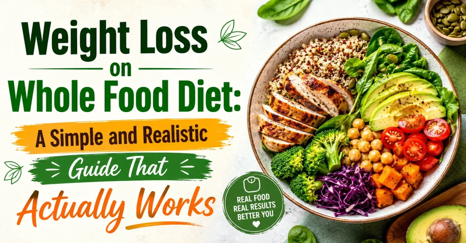 Weight Loss on Whole Food Diet: A Simple and Realistic Guide That Actually Works weight loss on whole food diet