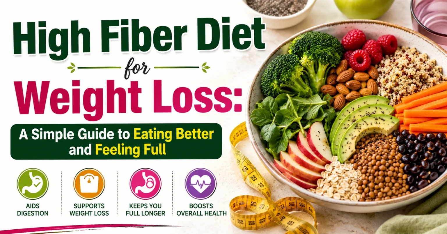 high fiber diet for weight loss