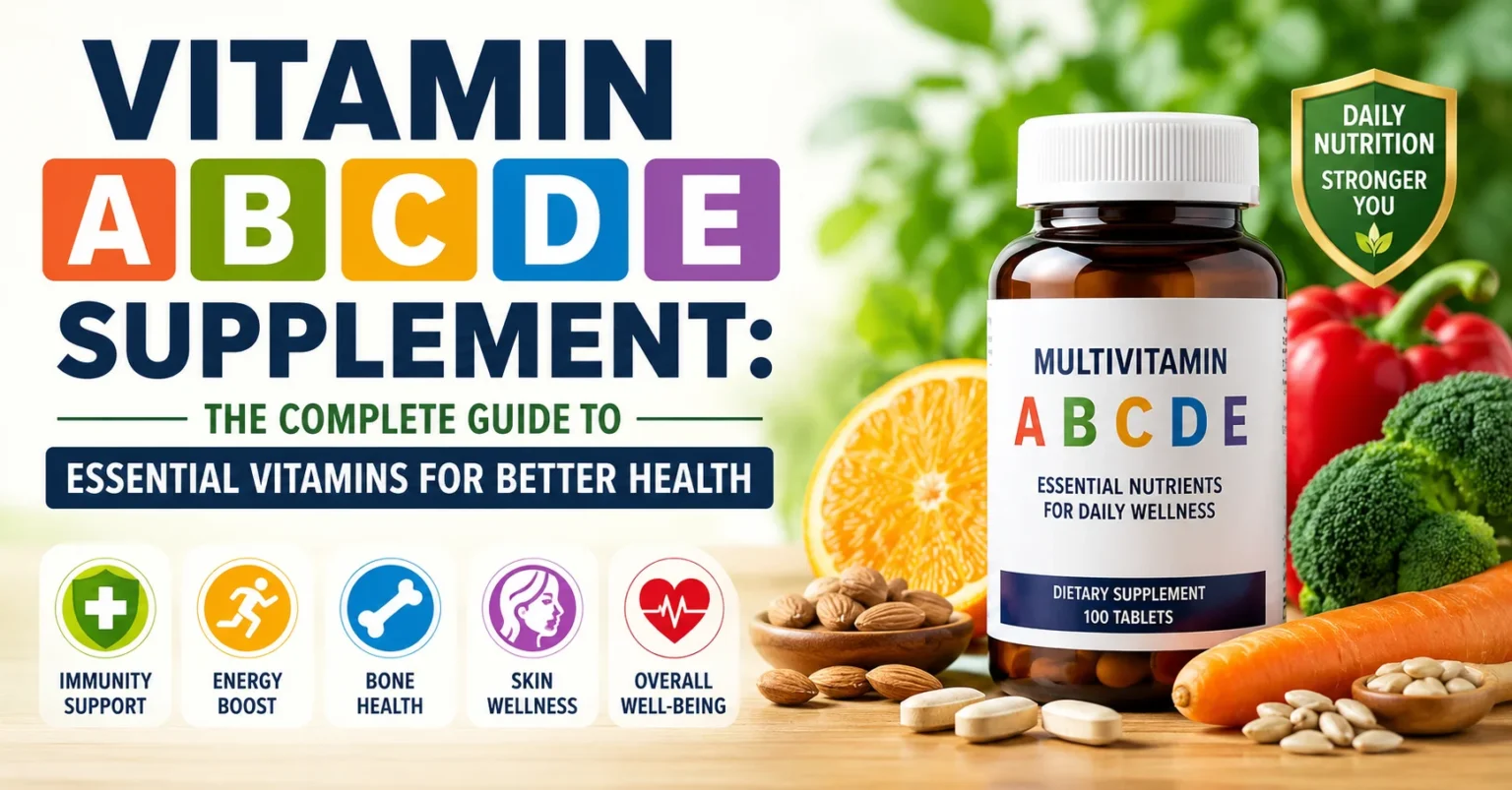 Vitamin A B C D E Supplement: The Complete Guide to Essential Vitamins for Better Health vitamin a b c d e supplement