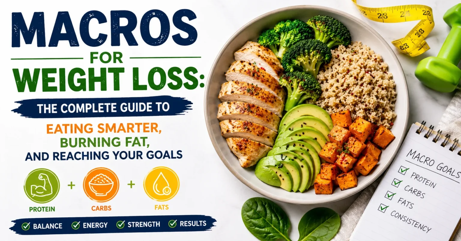 Macros for Weight Loss: The Complete Guide to Eating Smarter, Burning Fat, and Reaching Your Goals macros for weight loss