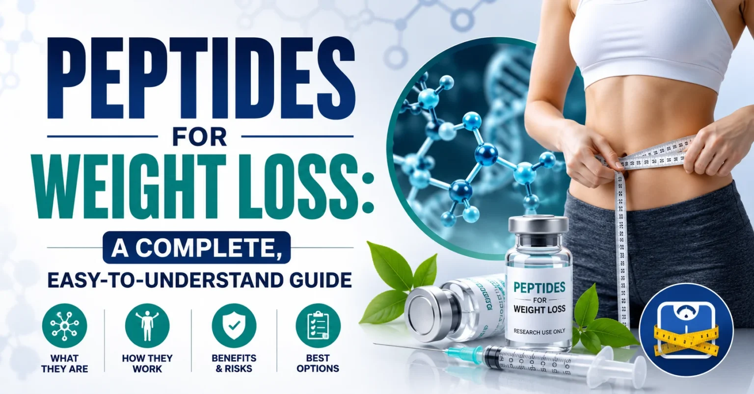 Peptides for Weight Loss: A Complete, Easy-to-Understand Guide peptides for weight loss