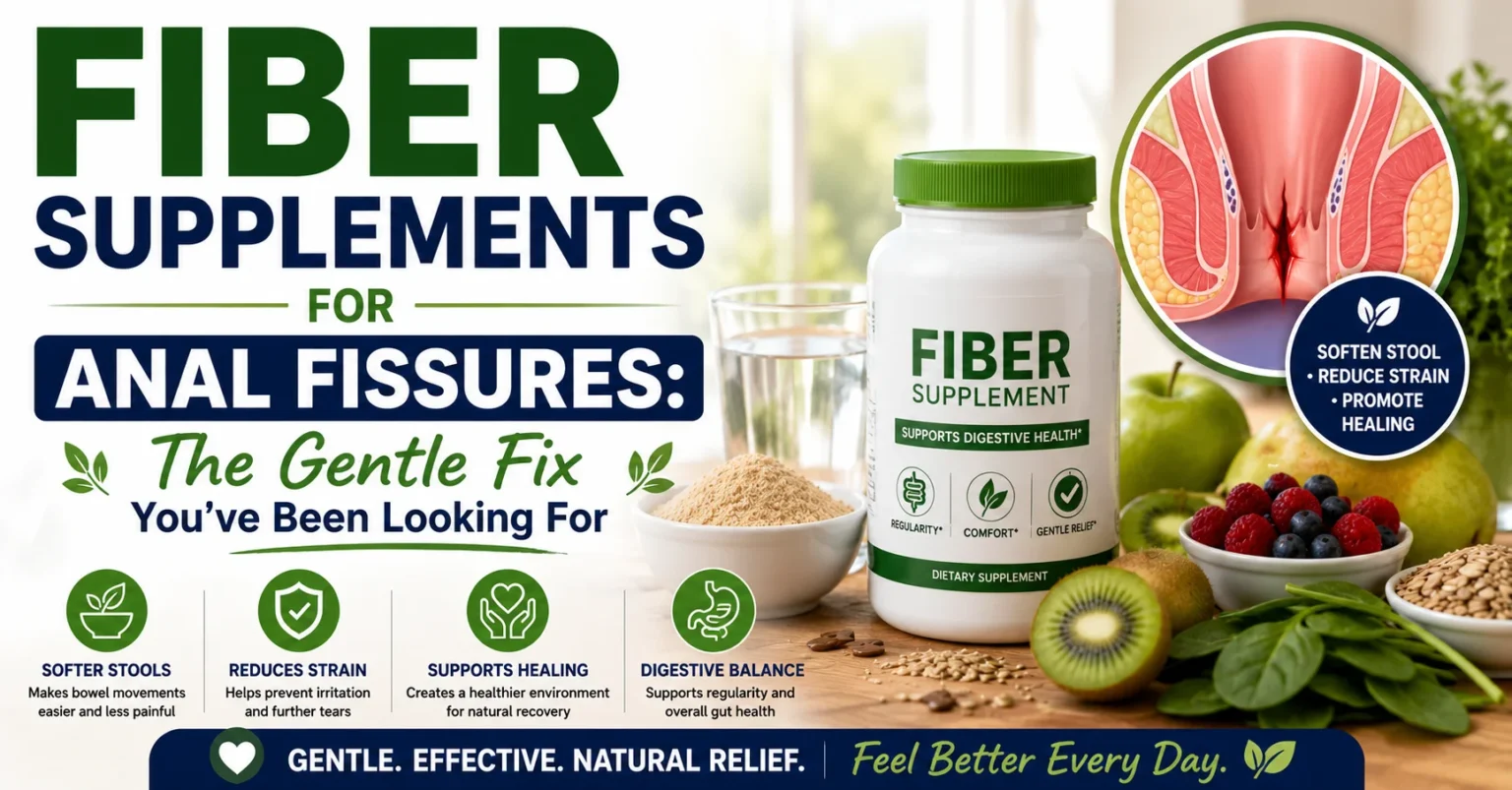 Fiber Supplements for Anal Fissures: The Gentle Fix You’ve Been Looking For fiber supplements for anal fissures
