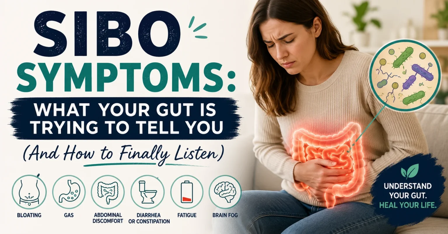 SIBO Symptoms: What Your Gut Is Trying to Tell You (And How to Finally Listen) sibo symptoms