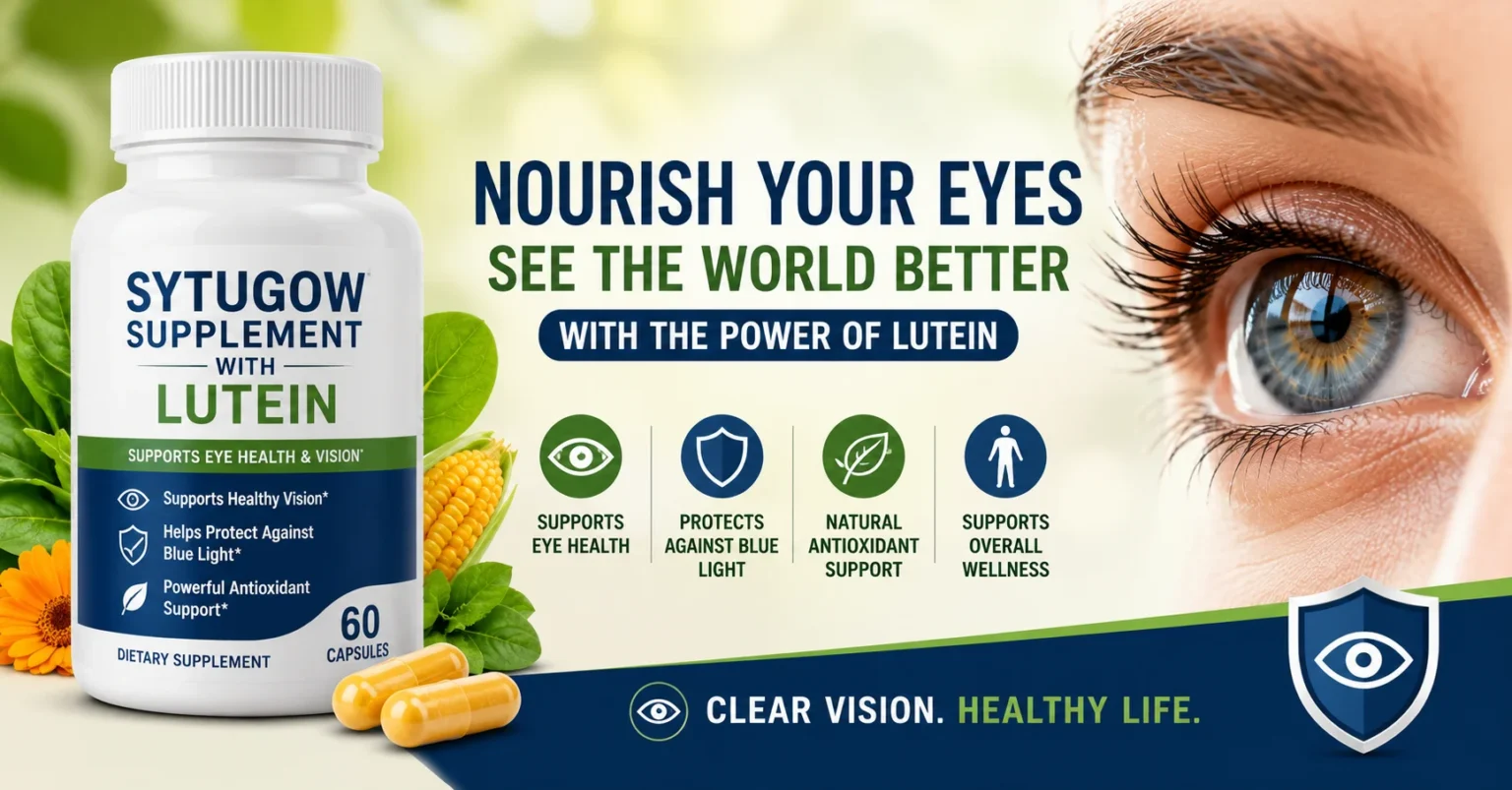 Sytugow Supplement With Lutein Review 2026: Benefits, Ingredients, Side Effects & Eye Health Support sytugow supplement with lutein