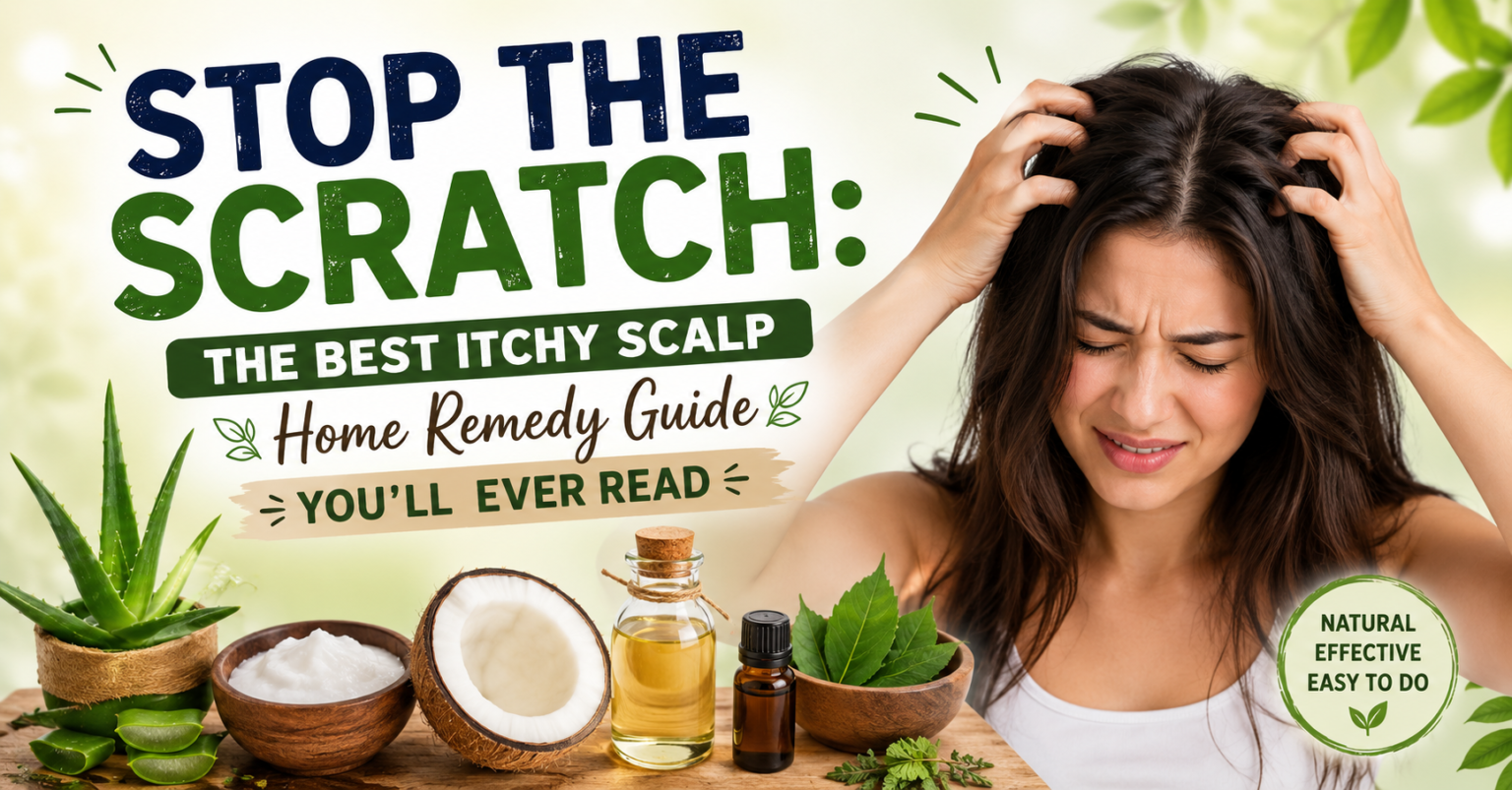 Stop the Scratch: The Best Itchy Scalp Home Remedy Guide You’ll Ever Read itchy scalp home remedy