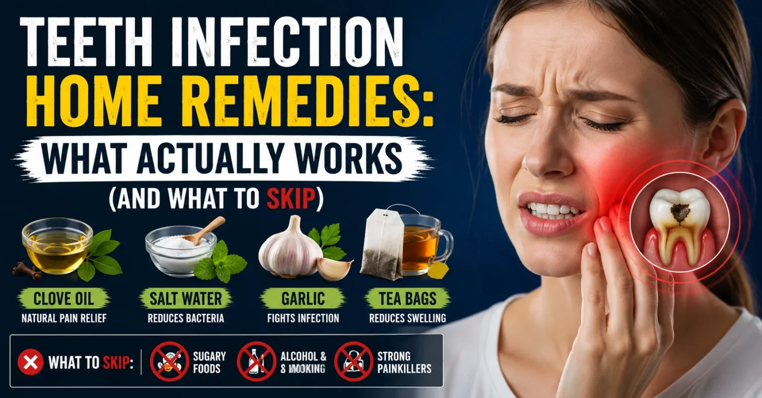 Teeth Infection Home Remedies: What Actually Works (And What to Skip) teeth infection home remedies