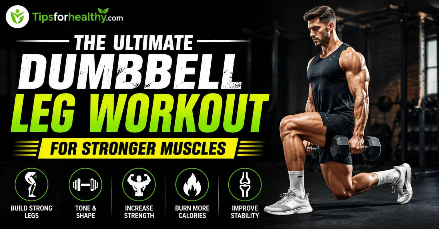 The Ultimate Dumbbell Leg Workout for Stronger Muscles dumbbell leg workout