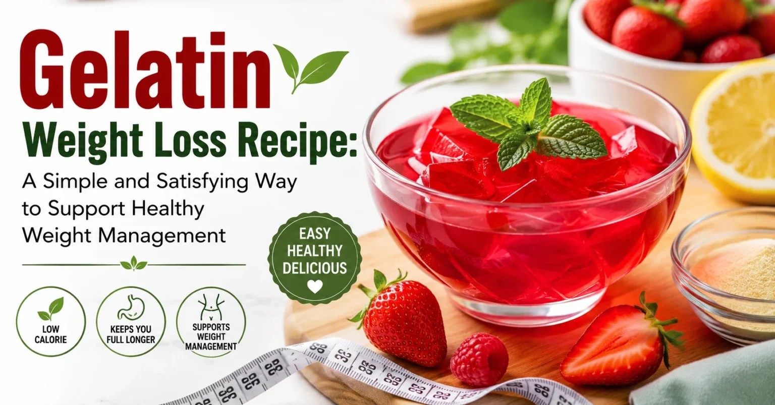 Gelatin Weight Loss Recipe: A Simple and Satisfying Way to Support Healthy Weight Management gelatin weight loss recipe