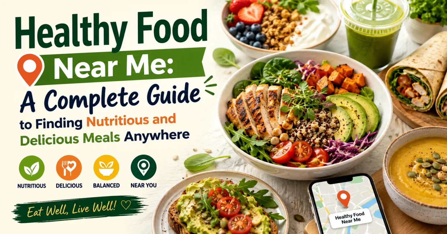 Healthy Food Near Me: A Complete Guide to Finding Nutritious and Delicious Meals Anywhere healthy food near me