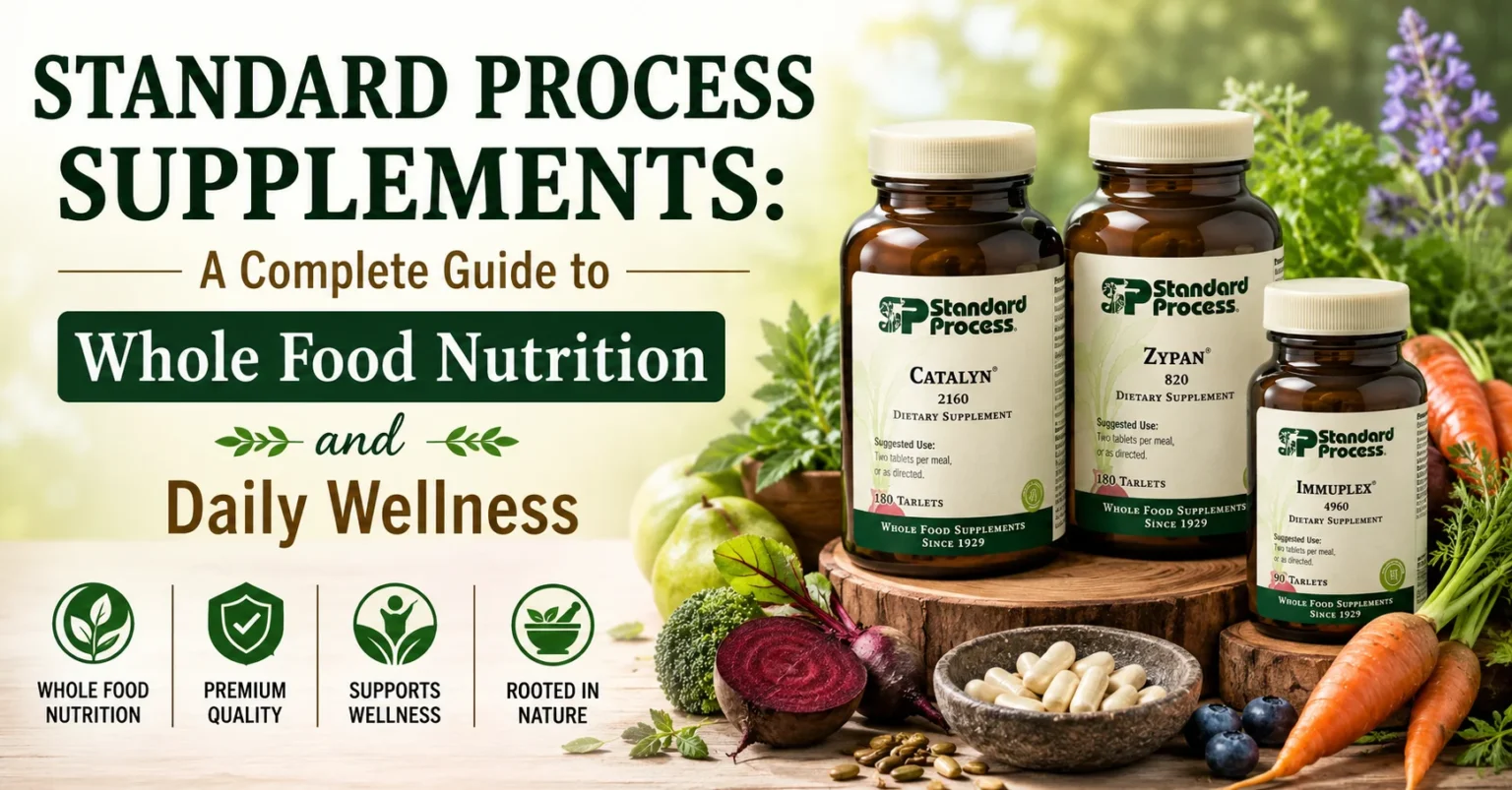 Standard Process Supplements: A Complete Guide to Whole Food Nutrition and Daily Wellness standard process supplements