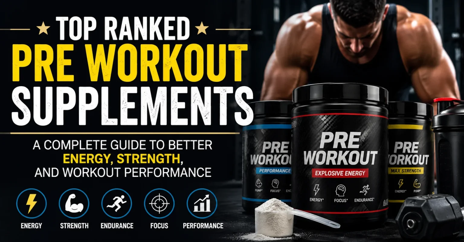 Top Ranked Pre Workout Supplements: A Complete Guide to Better Energy, Strength, and Workout Performance top ranked pre workout supplements