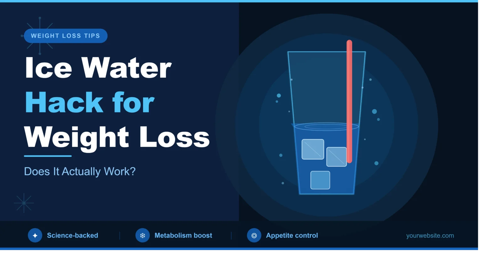 ice water hack for weight loss​