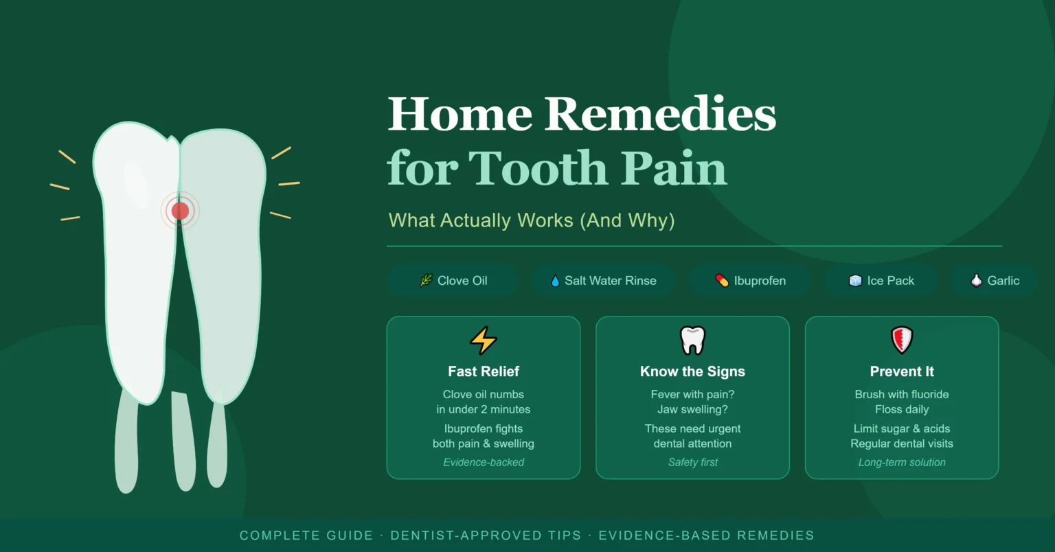Home Remedies for Tooth Pain: What Actually Works (And Why) home remedies for tooth pain