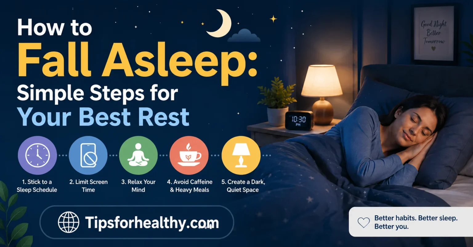 How to Fall Asleep: Simple Steps for Your Best Rest How to Fall Asleep