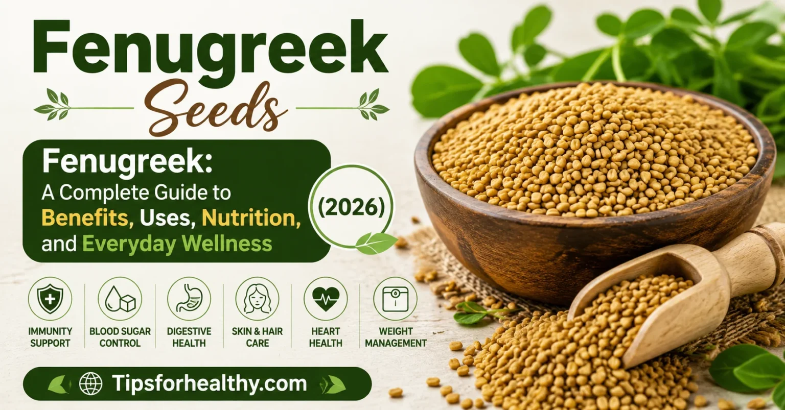 Fenugreek Seeds Fenugreek: A Complete Guide to Benefits, Uses, Nutrition, and Everyday Wellness (2026) fenugreek seeds fenugreek